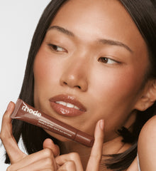 anais with peptide lip tint honey mango