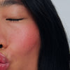 model wears pocket blush spicy marg