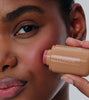 model wears pocket blush freckle