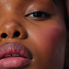 dark skin model wears pocket blush juice box
