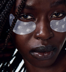 nyawuta wearing r icon peptide eye prep