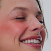 model with pocket blush freckle