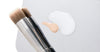 glazing milk, foundation, makeup brush