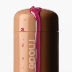 pocket blush with hot pink liquid dripping down