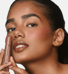 elsadieka with peptide lip tint macadamia butter