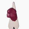 pocket blush plum on metal spatula