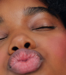 model wears pocket blush spicy marg