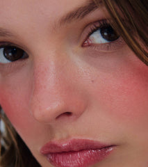 model wears pocket blush spicy marg
