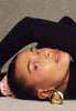 Hailey wears peptide lip tint - ribbon