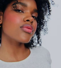 model wears pocket blush spicy marg
