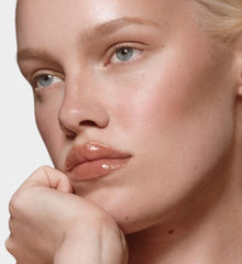 freya with peptide lip tint colada