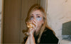 pernille wears peptide eye prep