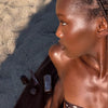 fatouma with highlight milk 04, peptide lip tint, pocket bronze