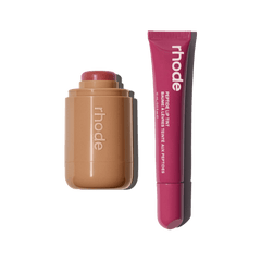 pocket blush sleepy girl, peptide lip tint raspberry jelly