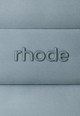 close up of mini grey bubble bag