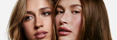 HB and Tate wearing peptide lip shape